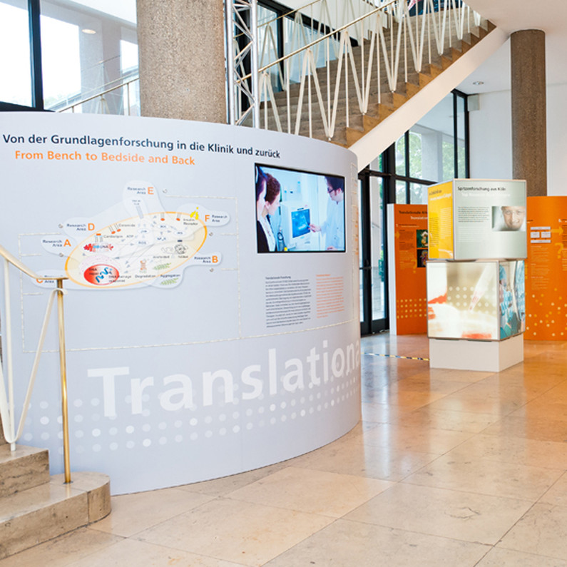CECAD Translationale Plattform & Uniklinik Köln, Erdgeschoss
