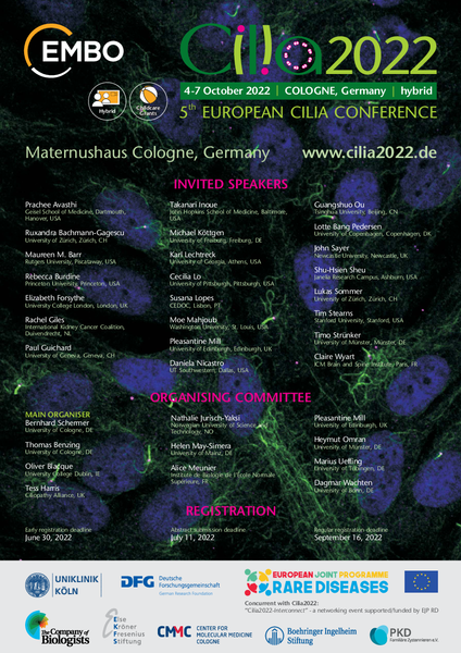 EMBO Cilia2022 Flyer